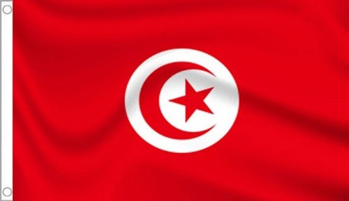 Tunisia flag world - 3’, x