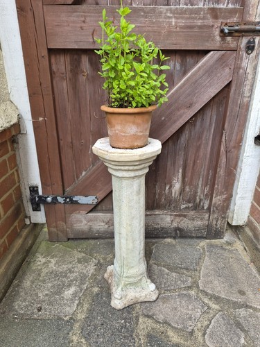 Antique vintage garden pillar - garden,