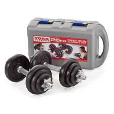York 20kg Cast Iron Dumbbell
