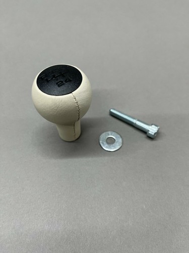 Linen leather gear knob - , for