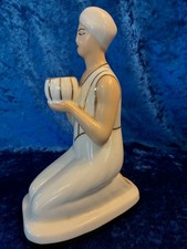robj night light turban art deco porcelain
