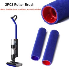2PCS Brushroller For Dyson Wash G1 Scrubber Dual Roller Brush Bar Accessories EC
