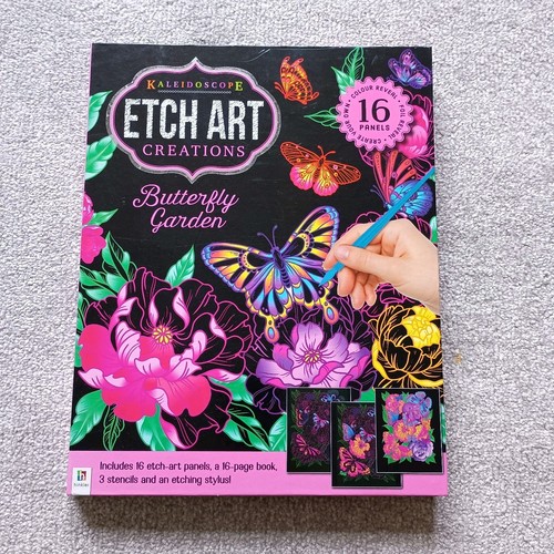 Kaleidoscope etch art - kaleidoscope,