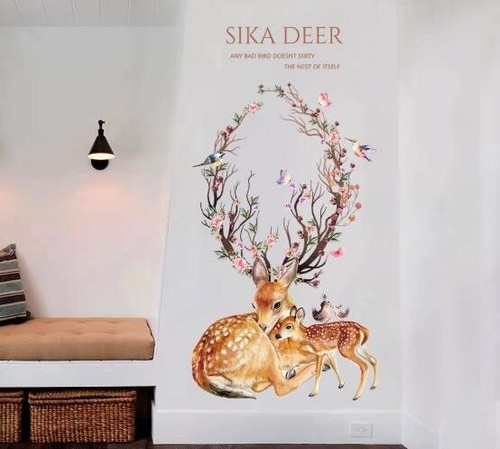 Sika deer antlers b2879 - 3d,