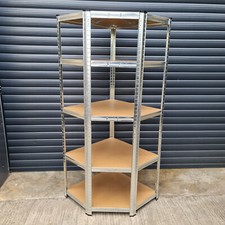 Corner Shelving/Racking Garage Storage Unit Shelves 175kg 1800mm UKDC.