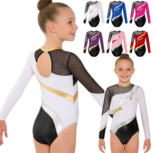 Girls one piece gymnastics - uk,