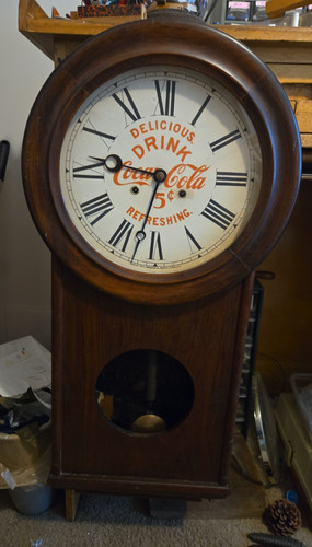 Vintage coca cola regulator - coca-cola,