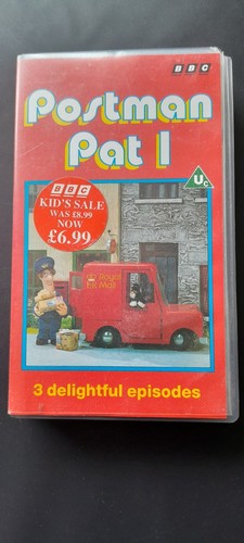 Postman pat release vhs - re-release,