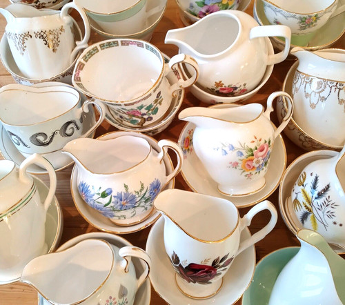 Vintage english china matched - vintage,