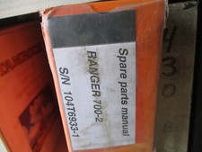 Tamrock Ranger 700-2  Crawler Drilling Rig Parts Manual