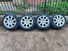 JAGUAR XJ X350 SET OF 4 18'' ALLOY WHEELS WITH TYRES 2W93-1007-LA