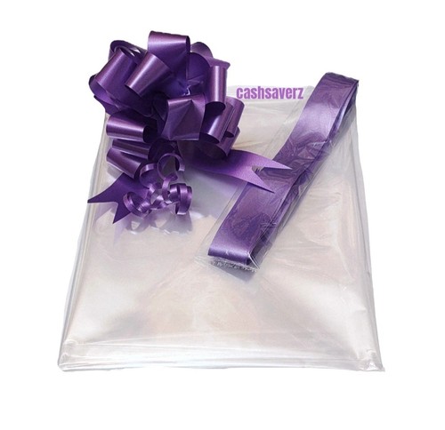 10m clear cellophane - clear,