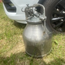 Vintage Stainless Steel Milk