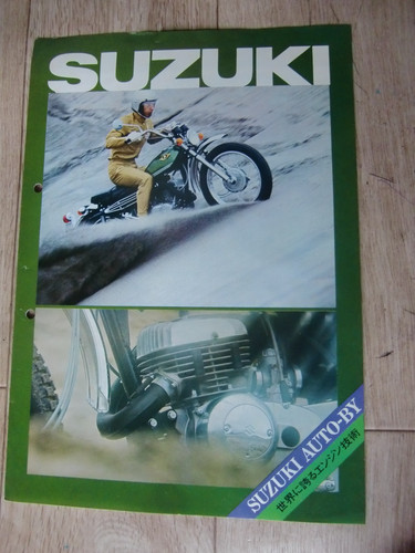 1969 suzuki brochure japan - suzuki,