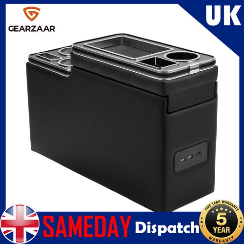Centre console storage - centre, armrest