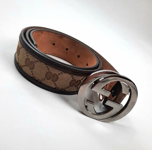 Gucci monogram belt men s - gucci, :men's