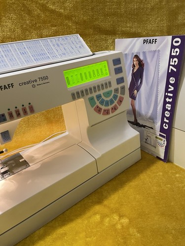 Pfaff creative 7550 sewing - creative,