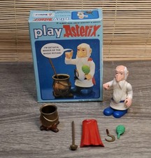 Vintage Asterix Play Toy Cloud Figures  6202 Getafix '80 Maker Of Magic Potion