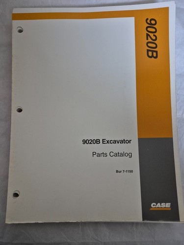 Case 9020b excavator parts - case,
