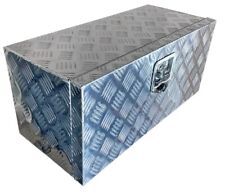 Trailer/Truck Underbody Aluminium Lockable Toolbox 26"x12"x12" Checker Plate