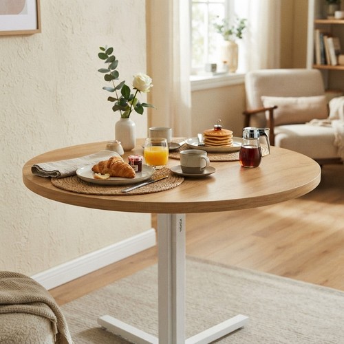 Chic golden oak round - golden, table