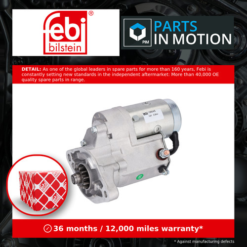 Starter motor fits toyota - motor,