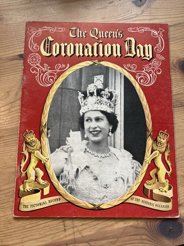 1953 illustrated booklet queen - illustrated,