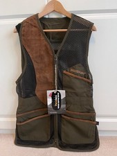 ShooterKing Clay Shoot Pro-Trap Vest Green Size S
