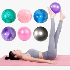 25CM MINI YOGA BALL PILATES FITNESS EXERCISE STABILITY BALL WOMEN LADY GYM HOT 