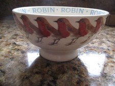 Emma Bridgewater~Robin~French Bowl~Birds~2003