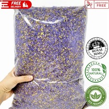 Organic Blue Lotus Petals, Stamens Cut Pre-Ground Nymphaea caerulea Herbal Tea ☕