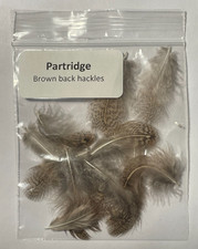 Partridge - brown back hackles