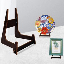 Wooden art display stand - wooden,