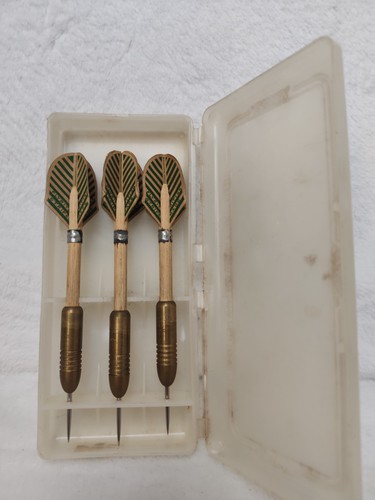 Vintage jim pike brass - pike, darts