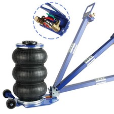 Lifting Triple Bag Air Jack 3 Ton 6600lbs Pneumatic Jack 5.5"-17.7" For Car SUV