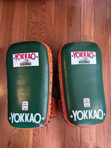 Yokkao kick pads orange - yokkao,