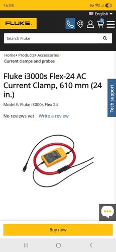 Flex current clamp - current,