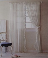 Simply Shabby Chic Cream Sheer