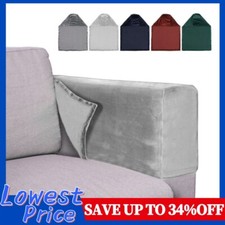Stretch Velvet Chair Arm