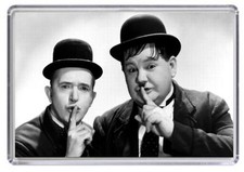 Laurel and Hardy Fridge Magnet