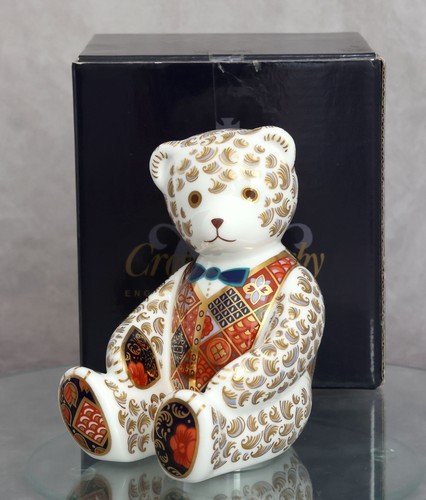 Royal crown derby teddy bear - royal, bear'