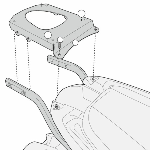 Kr6404 luggage rack with - luggage,