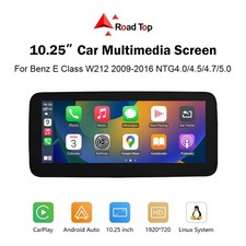 10.25'' Wireless CarPlay Touch Screen NTG4.0 For Benz E Class W212 2008-2012