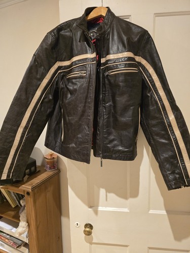 Lambretta leather jacket - "lambretta",