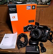 Sony Alpha A77 SLT-A77V 24.3MP Digital SLT Camera & SAL35F18 1.8/35 Lens
