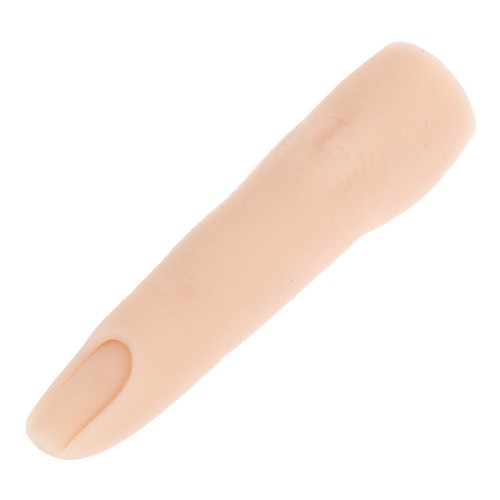 Bendable nail practice - practice, finger