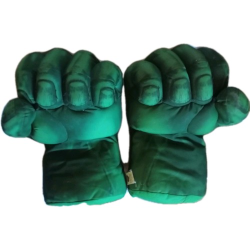 Pair hulk plush smash - of,