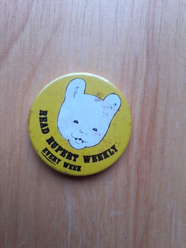 Rupert the bear - bear, pin