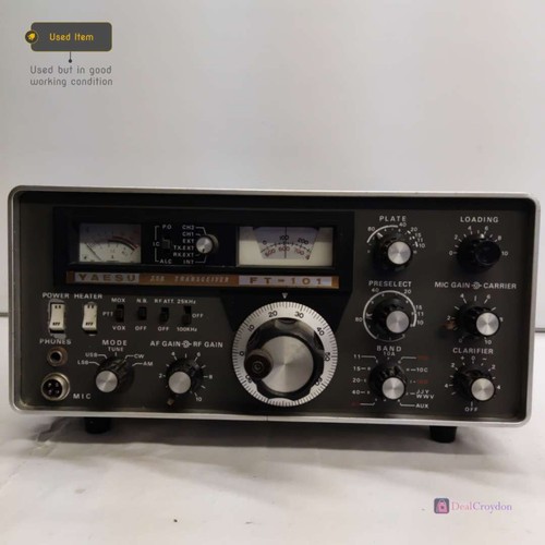 Yaesu 101 sbb transceiver - yaesu, ft-101