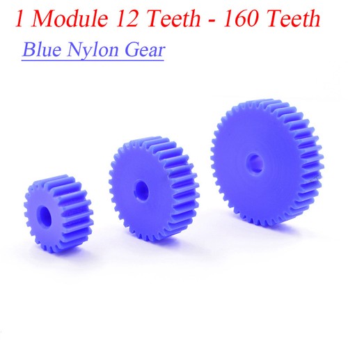 Blue nylon gear module - gear, 1